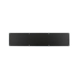 Atlantic Hardware Door Furniture Matt Black / Kick Plates / 690 x 150mm Atlantic Kick Plate Pre drilled with screws 690mm x 150mm - Matt Black