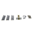 Atlantic Hardware Door Furniture Polished Chrome / Hinge and Latch Pack Atlantic Latch Pack [CE] 2.5" (Latch x1) + 3"x2" (Hinge x3) - Polished Chrome