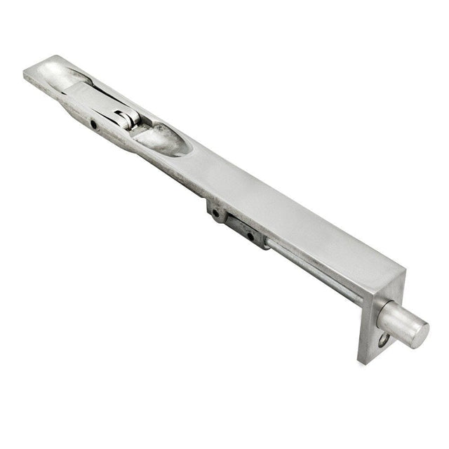 Atlantic Hardware Accessories Satin Stainless Steel / Flush Bolts / 200mm / 8" Atlantic Lever Action Flush Bolt 200mm x 19mm - Satin Stainless Steel