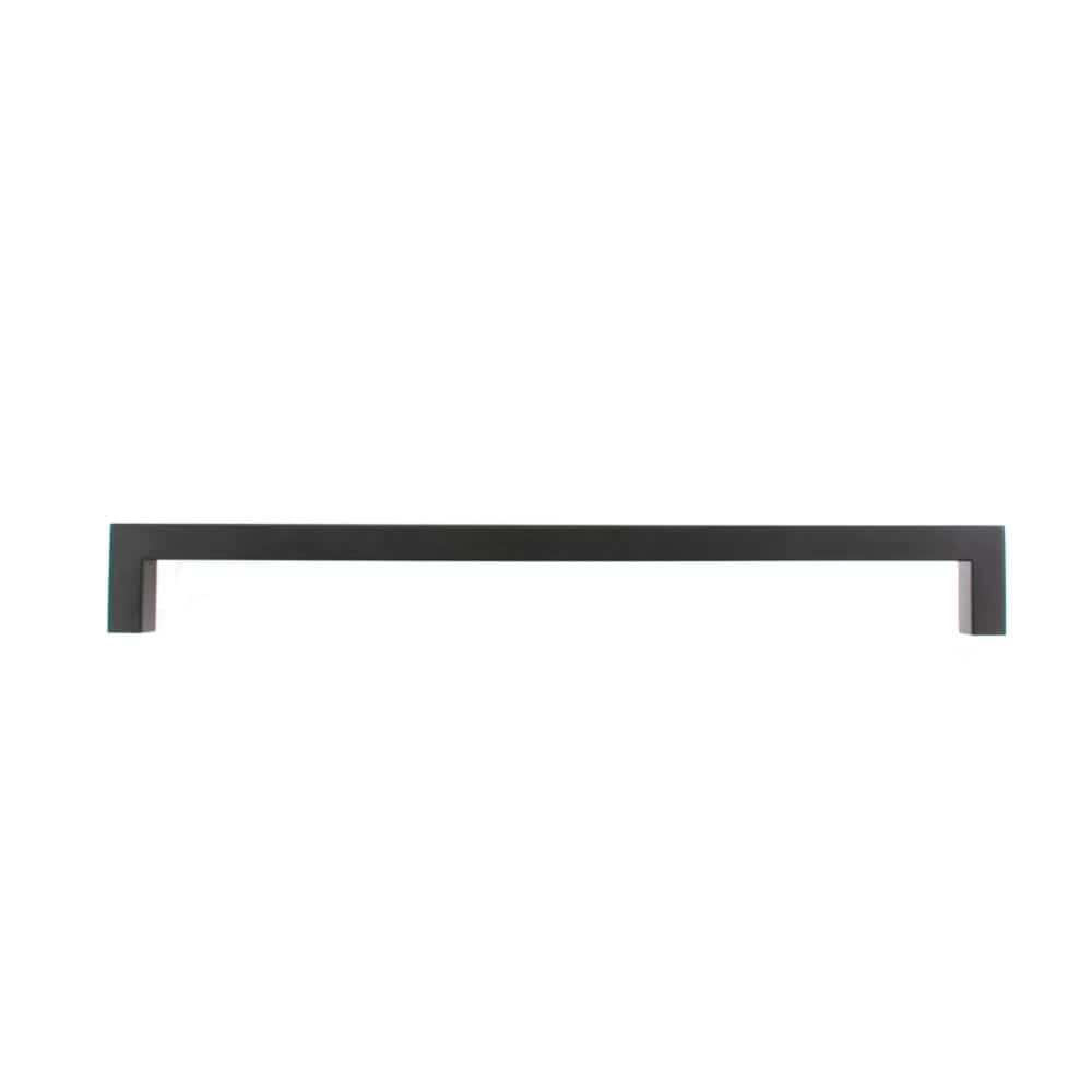Atlantic Hardware Door Furniture Matt Black / Pull Handles (Bolt Through) Atlantic Mitred Pull Handle [Bolt Through] 450mm x 19mm - Matt Black