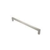 Atlantic Hardware Door Furniture Satin Stainless Steel / Pull Handles (Bolt Through) Atlantic Mitred Pull Handle [Bolt Through] 450mm x 19mm - Satin Stainless Steel