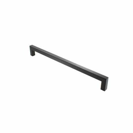 Atlantic Hardware Door Furniture Matt Black / Pull Handles (Bolt Through) Atlantic Mitred Pull Handle [Bolt Through] 600mm x 19mm - Matt Black