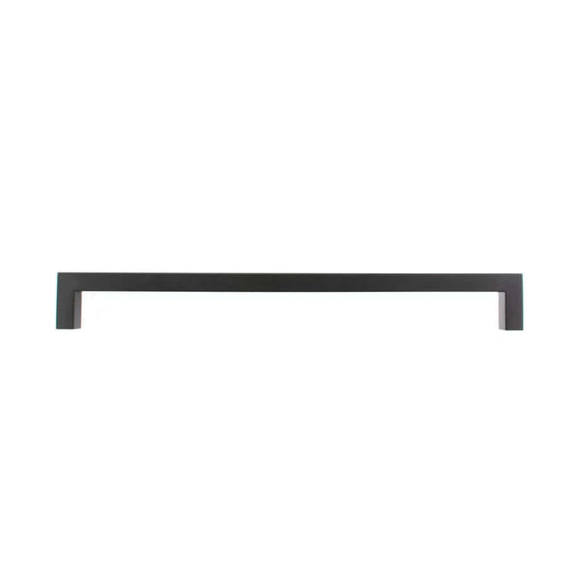 Atlantic Hardware Door Furniture Matt Black / Pull Handles (Bolt Through) Atlantic Mitred Pull Handle [Bolt Through] 600mm x 19mm - Matt Black