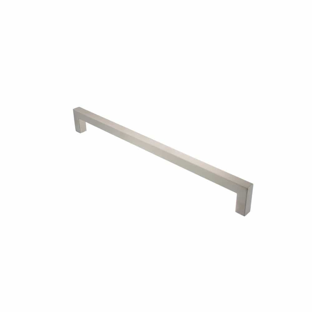 Atlantic Hardware Door Furniture Satin Stainless Steel / Pull Handles (Bolt Through) Atlantic Mitred Pull Handle [Bolt Through] 600mm x 19mm - Satin Stainless Steel