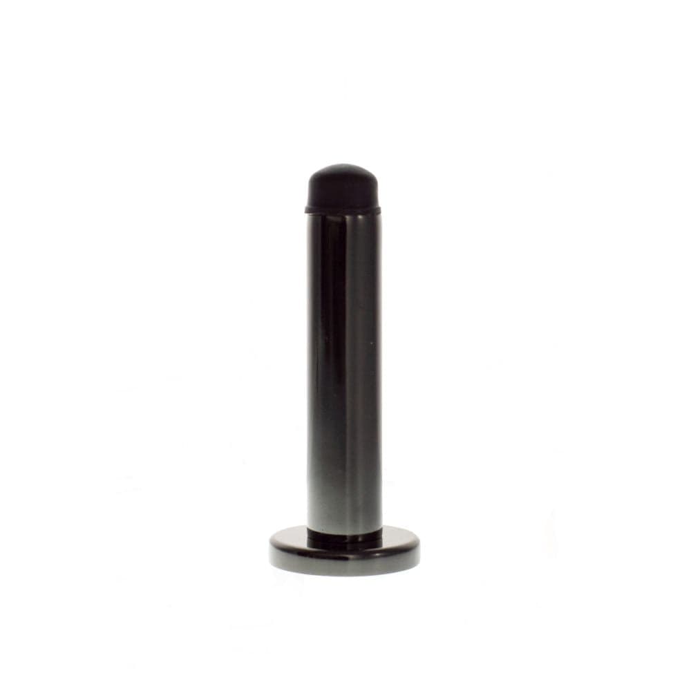 Atlantic Hardware Door Furniture Black Nickel / Projection Door Stop Atlantic Premium Wall Mounted Door Stop on Concealed Fix Rose - Black Nickel