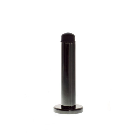 Atlantic Hardware Door Furniture Black Nickel / Projection Door Stop Atlantic Premium Wall Mounted Door Stop on Concealed Fix Rose - Black Nickel