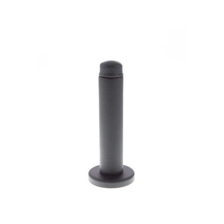 Atlantic Hardware Door Furniture Matt Black / Projection Door Stop Atlantic Premium Wall Mounted Door Stop on Concealed Fix Rose - Matt Black