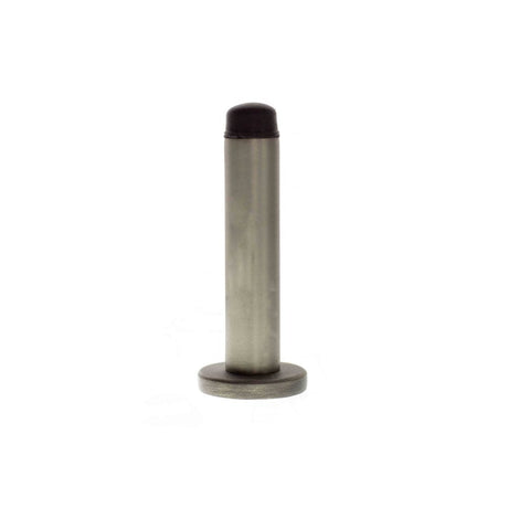 Atlantic Hardware Door Furniture Matt Gun Metal / Projection Door Stop Atlantic Premium Wall Mounted Door Stop on Concealed Fix Rose - Matt Gun Metal