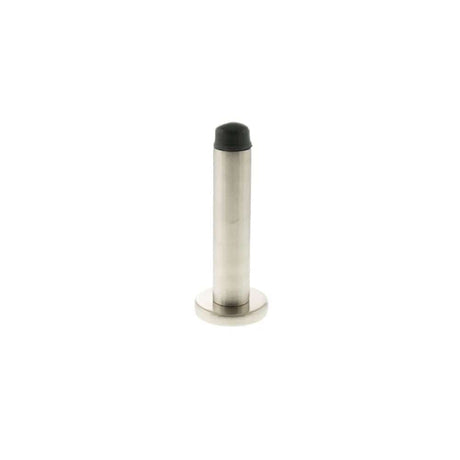 Atlantic Hardware Door Furniture Satin Nickel / Projection Door Stop Atlantic Premium Wall Mounted Door Stop on Concealed Fix Rose - Satin Nickel