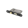 Atlantic Hardware Locks & Latches Matt Black / Bathroom Lock / 3" / 76mm Atlantic Radius Corner Bathroom Lock [CE] 3" - Matt Black