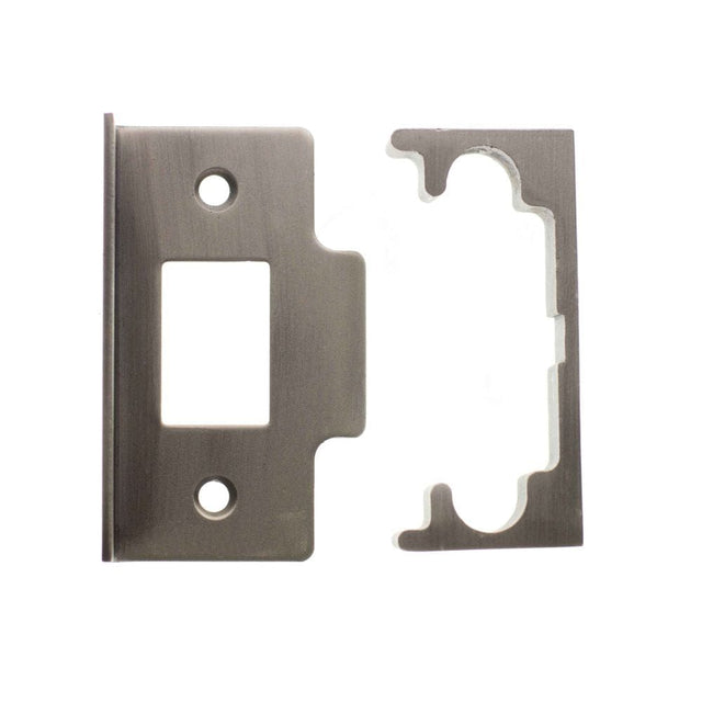 Atlantic Hardware Locks & Latches Matt Gun Metal / Rebate Kits Atlantic Rebate Kit to suit CE Tubular Latch - Matt Gun Metal