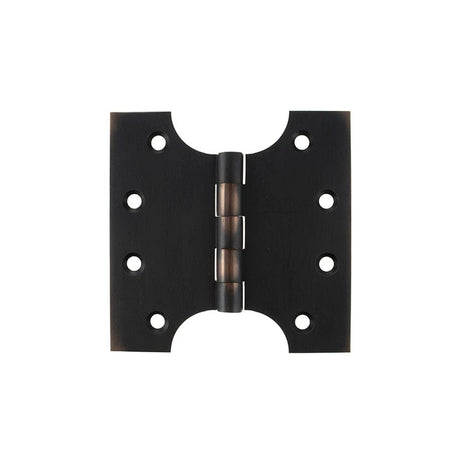 Atlantic Hardware Hinges Antique Copper / Parliament Hinges / 4" x (102mm) Atlantic (Solid Brass) Parliament Hinges 4" x 2" x 4mm - Antique Copper