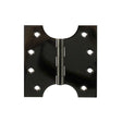 Atlantic Hardware Hinges Black Nickel / Parliament Hinges / 4" x (102mm) Atlantic (Solid Brass) Parliament Hinges 4" x 2" x 4mm - Black Nickel