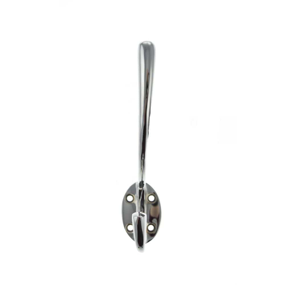 Atlantic Hardware Accessories Polished Chrome / Hat & Coat Hooks Atlantic Traditional Hat & Coat Hook - Polished Chrome