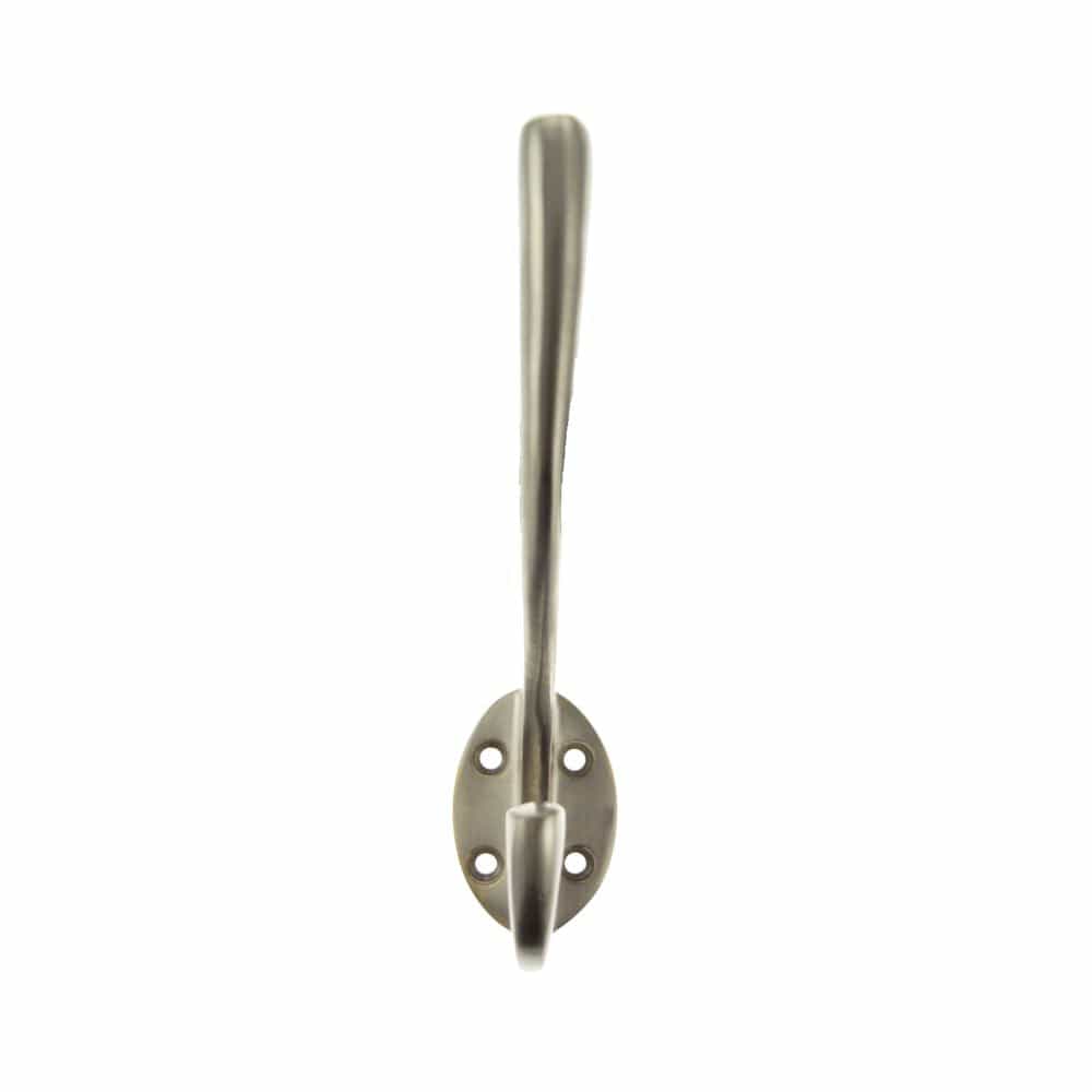 Atlantic Hardware Accessories Satin Nickel / Hat & Coat Hooks Atlantic Traditional Hat & Coat Hook - Satin Nickel
