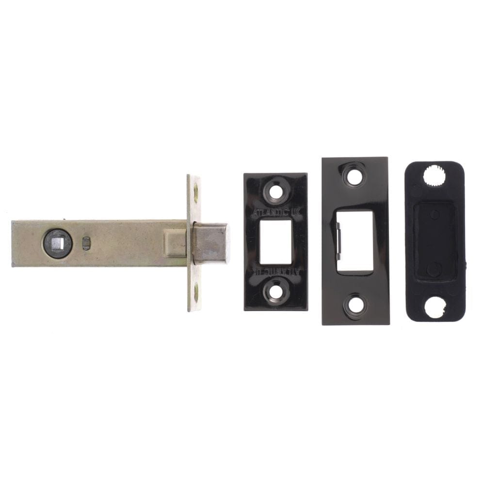 Atlantic Hardware Locks & Latches Black Nickel / Tubular Dead Bolts / 4" / 102mm Atlantic Tubular Deadbolt 4" - Black Nickel