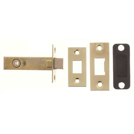 Atlantic Hardware Locks & Latches Polished Brass / Tubular Dead Bolts / 4" / 102mm Atlantic Tubular Deadbolt 4" - Polished Brass