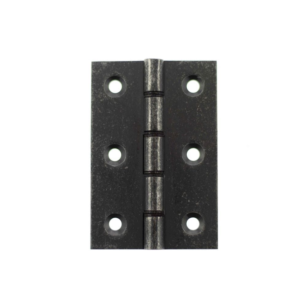 Atlantic Hardware Hinges Distressed Silver / Washered Hinges / 3" (76mm) Atlantic Washered Hinges 3" x 2" x 2.2mm - Distressed Silver