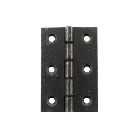 Atlantic Hardware Hinges Distressed Silver / Washered Hinges / 3" (76mm) Atlantic Washered Hinges 3" x 2" x 2.2mm - Distressed Silver