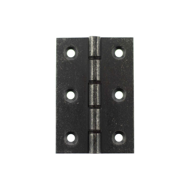 Atlantic Hardware Hinges Distressed Silver / Washered Hinges / 3" (76mm) Atlantic Washered Hinges 3" x 2" x 2.2mm - Distressed Silver
