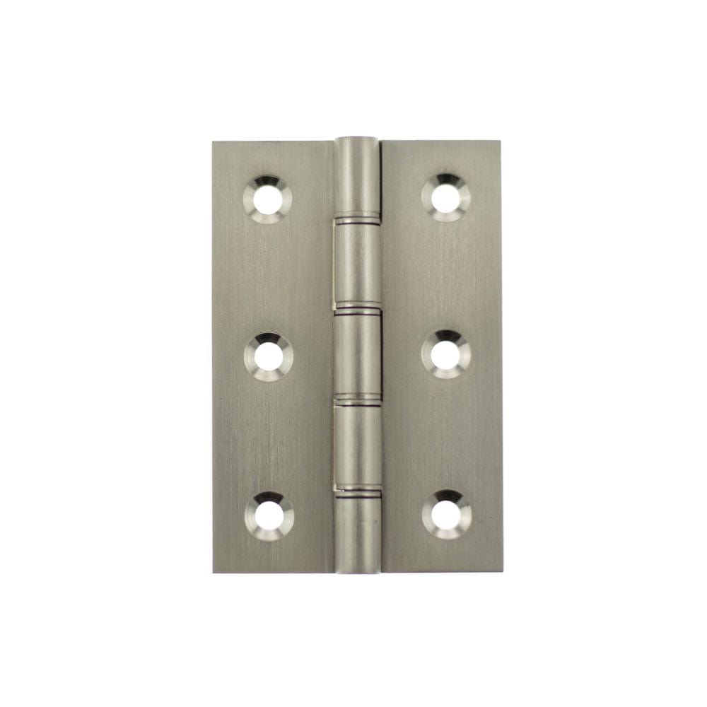 Atlantic Hardware Hinges Satin Nickel / Washered Hinges / 3" (76mm) Atlantic Washered Hinges 3" x 2" x 2.2mm - Satin Nickel