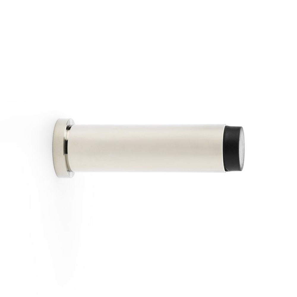 This is an image showing Alexander & Wilks Plain Projection Cylinder Door Stop - Polished Nickel PVD aw601-75-pnpvd available to order from Trade Door Handles in Kendal, quick delivery and discounted prices.