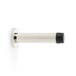 This is an image showing Alexander & Wilks Cylinder Projection Door Stop on Rose - Polished Nickel aw616pn available to order from Trade Door Handles in Kendal, quick delivery and discounted prices.