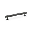 This is an image showing Alexander & Wilks Square T-Bar Cabinet Pull Handle - Dark Bronze - Centres 160mm aw815-160-dbz available to order from Trade Door Handles in Kendal, quick delivery and discounted prices.