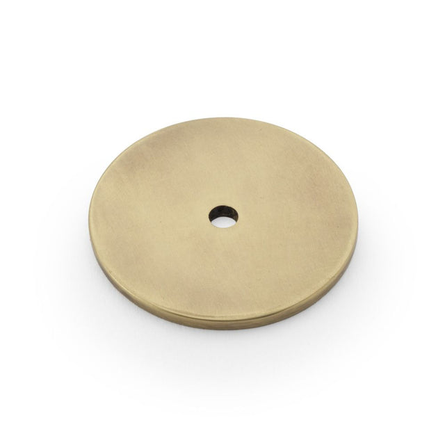 This is an image showing Alexander & Wilks Circular Backplate - Antique Bronze - Diameter 40mm aw895-40-abz available to order from Trade Door Handles in Kendal, quick delivery and discounted prices.