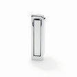 This is an image showing Alexander & Wilks Square Sliding Door Edge Pull - Polished Chrome aw990pc available to order from Trade Door Handles in Kendal, quick delivery and discounted prices.