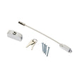 High quality image of Carlisle Brass - Window Restrictor - White | Sku. awr1200wht | Trade Door Handles, Kendal.