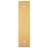 This is an image of a Carlisle Brass - Cupboard Pull backplates that is availble to order from Trade Door Handles in Kendal.