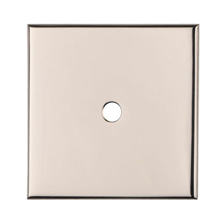 This is an image of a Carlisle Brass - Square Cupboard knob Backplate that is availble to order from Trade Door Handles in Kendal.