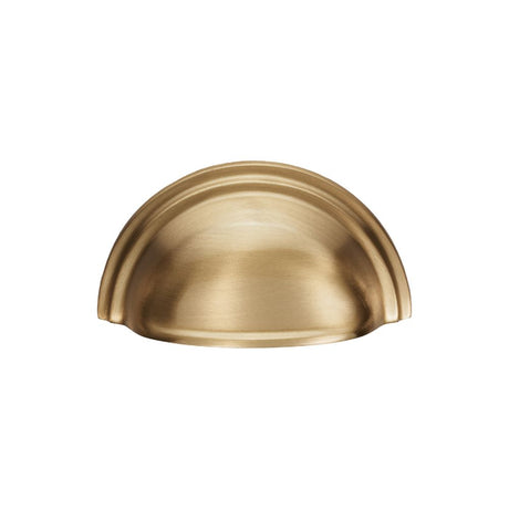 This is an image of a FTD - Victorian Cup Pull - Satin Brass that is availble to order from Trade Door Handles in Kendal.