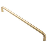 Carlisle Brass Door Furniture Satin PVD / Pull Handles (Bolt Through) Carlisle Brass - 19mm D Pull Handle, 450mm Centres - Satin PVD