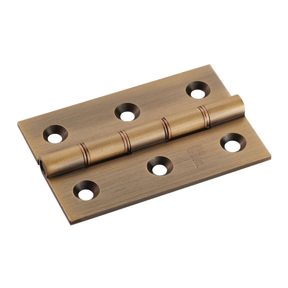 Carlisle Brass Hinges Antique Brass / Washered Hinges / 3" (76mm) Carlisle Brass - 76 x 50mm Double Phos. Bronze Washer Hinge - Antique Brass