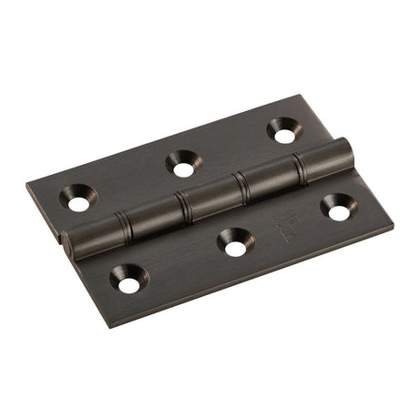 Carlisle Brass Hinges Matt Bronze / Washered Hinges / 3" (76mm) Carlisle Brass - 76 x 50mm Double Phos. Bronze Washer Hinge - Matt Bronze