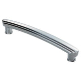 Carlisle Brass Cabinet Hardware Polished Chrome / Cabinet Pull Handles Carlisle Brass - Art Deco Handle - Polished Chrome