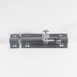 Carlisle Brass Accessories Satin Chrome / Straight Surface Bolts / 100mm / 4" Carlisle Brass - Barrel Bolt 102mm - Satin Chrome
