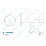 Carlisle Brass Accessories Satin PVD / Single Coat Hooks Carlisle Brass - Coat Hook - Satin PVD