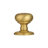 Carlisle Brass Door Furniture Satin Brass / Mortice Knobs Carlisle Brass - Concealed Fix Mushroom Mortice Knob - Satin Brass