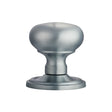 Carlisle Brass Door Furniture Satin Chrome / Mortice Knobs Carlisle Brass - Concealed Fix Mushroom Mortice Knob - Satin Chrome