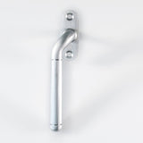 Carlisle Brass Window Furniture Satin Chrome / Left Hand / Yes Carlisle Brass - Cranked Locking Espagnolette Handle L/H - Satin Chrome