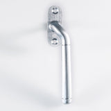 Carlisle Brass Window Furniture Satin Chrome / Right Hand / Yes Carlisle Brass - Cranked Locking Espagnolette Handle R/H - Satin Chrome