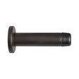 Carlisle Brass Door Furniture Matt Bronze / Projection Door Stop Carlisle Brass - Cylinder Pattern Door Stop - with Rose - Matt Bronze