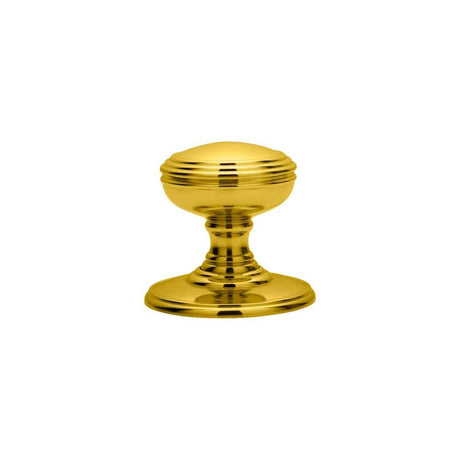 Carlisle Brass Door Furniture Polished Brass / Mortice Knobs Carlisle Brass - Delamain Plain Mortice Knobs - Polished Brass