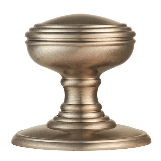 Carlisle Brass Door Furniture Satin Nickel / Mortice Knobs Carlisle Brass - Delamain Plain Mortice Knobs - Satin Nickel