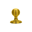 Carlisle Brass Door Furniture Polished Brass / Mortice Knobs Carlisle Brass - Delamain Reeded Mortice Knobs - Polished Brass