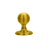 Carlisle Brass Door Furniture Polished Brass / Mortice Knobs Carlisle Brass - Delamain Reeded Mortice Knobs - Polished Brass