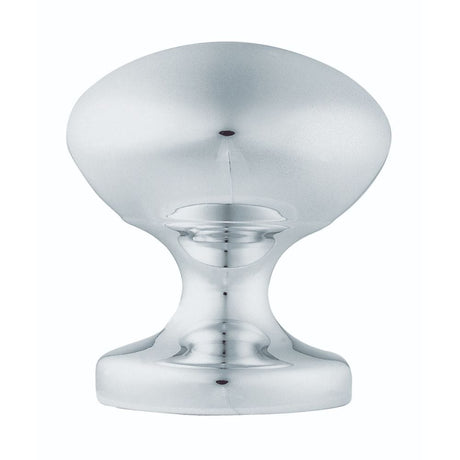 Carlisle Brass Door Furniture Polished Chrome / Round Centre Door Knob Carlisle Brass - Easy Centre Door Knob - Polished Chrome